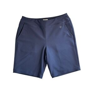 Sigrid Olsen Golf Tennis Shorts Womens Medium‎ Blue Activewear Pockets